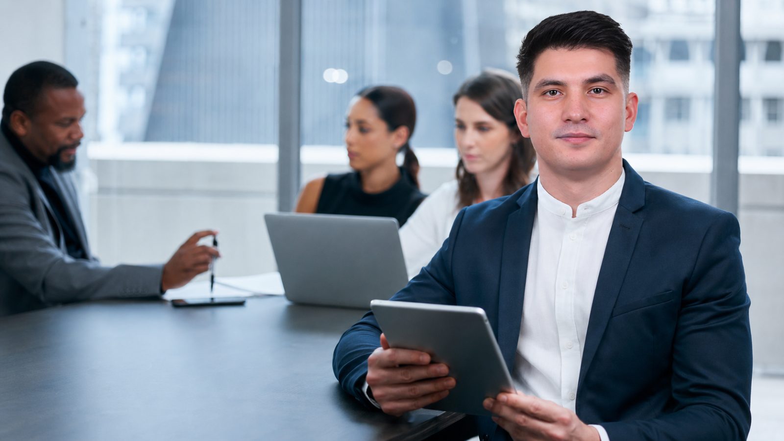 IT professionals at work